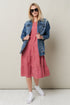 Image 21 of Linen boho sundress features unique boho style design Mari from Baltic Linen